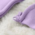 thumbnail image 4 of TOWED22 Unisex Boys Girls Hoodie Sweatshirt Full Zip Up Casual Long Sleeve Solid Jacket Kids Lightweight Outwear with Pockets,Purple,9-10 Y, 4 of 6