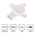 thumbnail image 3 of (32G) Adaptador 4 en 1 Tipo C Unidad flash USB 3.0 Memoria USB para iPhone Android, 3 of 5