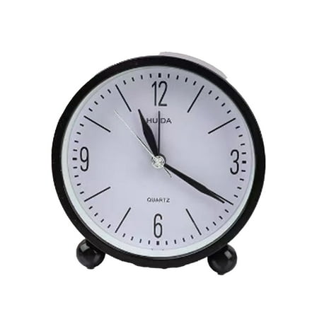 CCOCC Alarm Clock,Colorful Desk Clock,Silent Alarm Clocks for Bedrooms,Modern Alarm Clock with Night Light