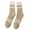 Gray, variant on Women's Thickened Velvet Socks Non-Shedding Home Sleep & Lounge Socks Cozy Long Tube Floor Socks 1-Pair Pack