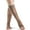 Taupe, variant on Sigvaris Well Being 120 Women's 15-20 Open Toe Knee High Compression Stockings Taupe B