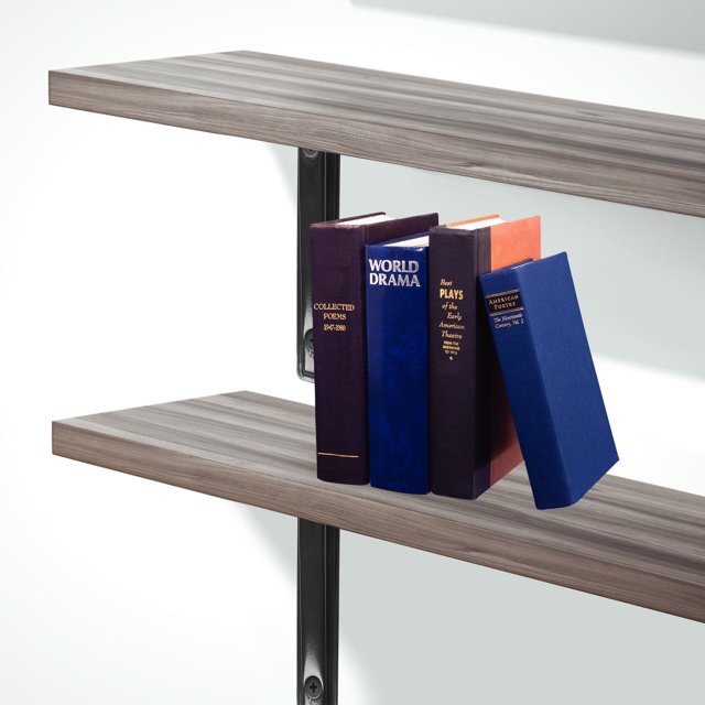 OUNONA 3Pcs Electroplating Coated Small Brackets For Shelves Wall Shelving Support 6.69X4.72 Inch For Workshop
