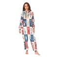 thumbnail image 5 of 1 Piece Adult Onesie Pajamas Cozy & Loose-Fit Sleepsuit Loungewear with Pockets Different Christmas Activities Medium, 5 of 7