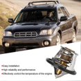 thumbnail image 3 of Engine Coolant Thermostat 21200AA072 Replacement Fits for Subaru Baja/Forester/Impreza, 3 of 3