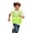 Green, variant on CCRFTGI Safety Vest for Kids Boys Girls Size 8-10 High Visibility Reflective Jacket Waistcoat Sleeveless Zipper Up Breathable Loose Reflection Activity Cycling Walk Vest Blue 9-10 Years