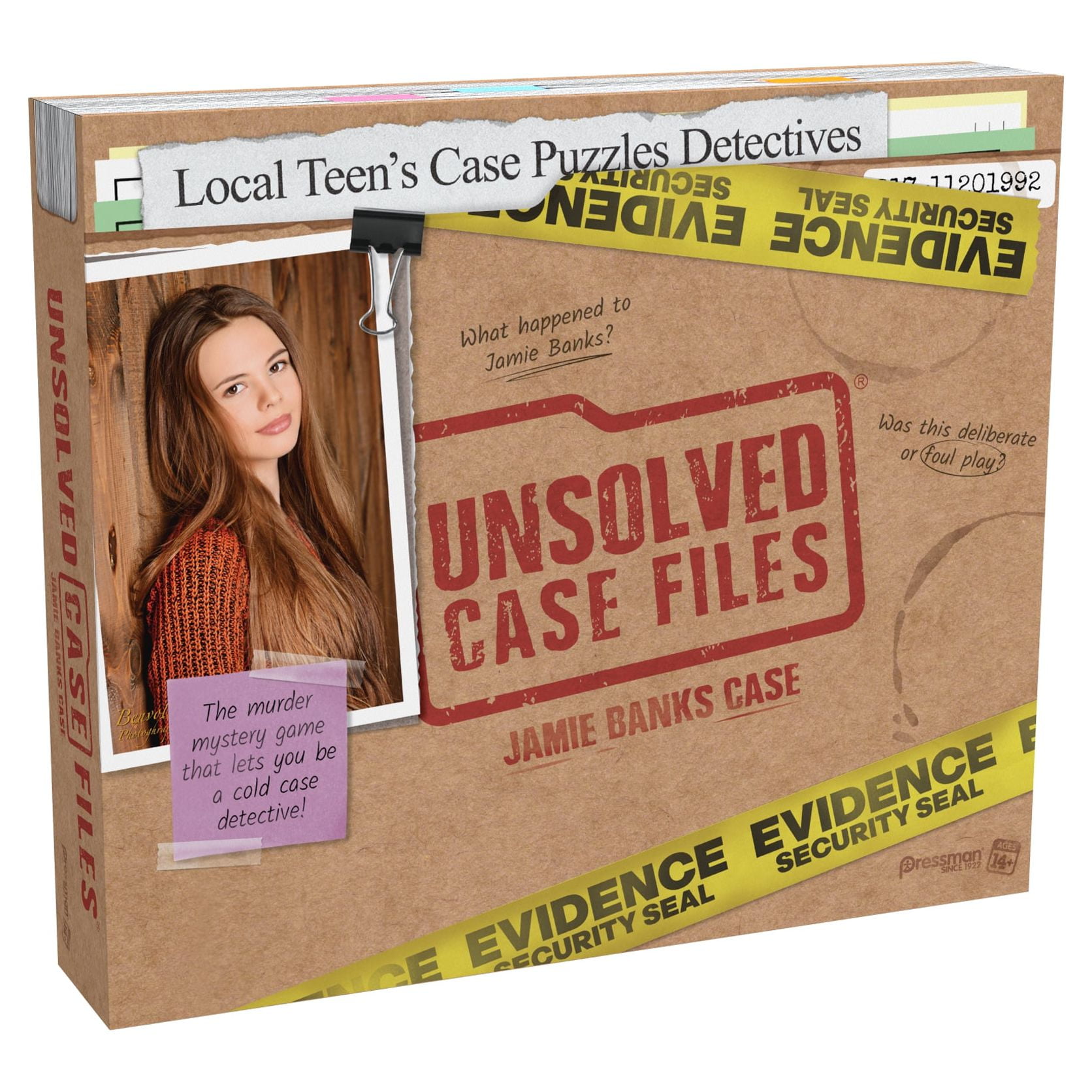 Pressman Unsolved Case Files: Jamie Banks - Crime Solving Party Game