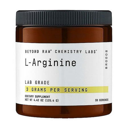 Beyond Raw Chemistry Labs L-Arginine Powder | Fuels Exercise and Supports Recovery | 30 Servings