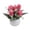 @002-Pink, variant on YiJuHui Artificial Tulips Potted Plants, Realistic Faux Flower Bonsai in Pot, Lifelike Artificial Green Plants for Indoor Home Decor, Desktop Office Shelf Tabletop Ornament
