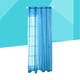 thumbnail image 2 of Cortinas transparentes con ojales para dormitorio de niña, diseño romántico de estrellas plateadas, finas y brillantes, para habitación infantil, tamaño 100 x 200 cm (azul)., 2 of 3