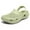 Green, variant on Unisex Garden Clogs Slip-on Garden Shoes Lightweight Summer Beach Sandals Outdoor Beach Slippers Anti-Slip Water Shoes