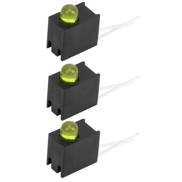 LHCER LED Diode Light Kit, Firm Practical 3mm LED Shade For Home For Protects The Lamp Pin From Bending