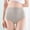 Grey, variant on Women's High Waist Plus 7A Crotch Lift Seamless Panties - Undergarment for Everyday Comfort and Confident Fit