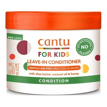 Cantu Care For Kids Leave-In Conditioner 10oz Jar (Pack of 3)