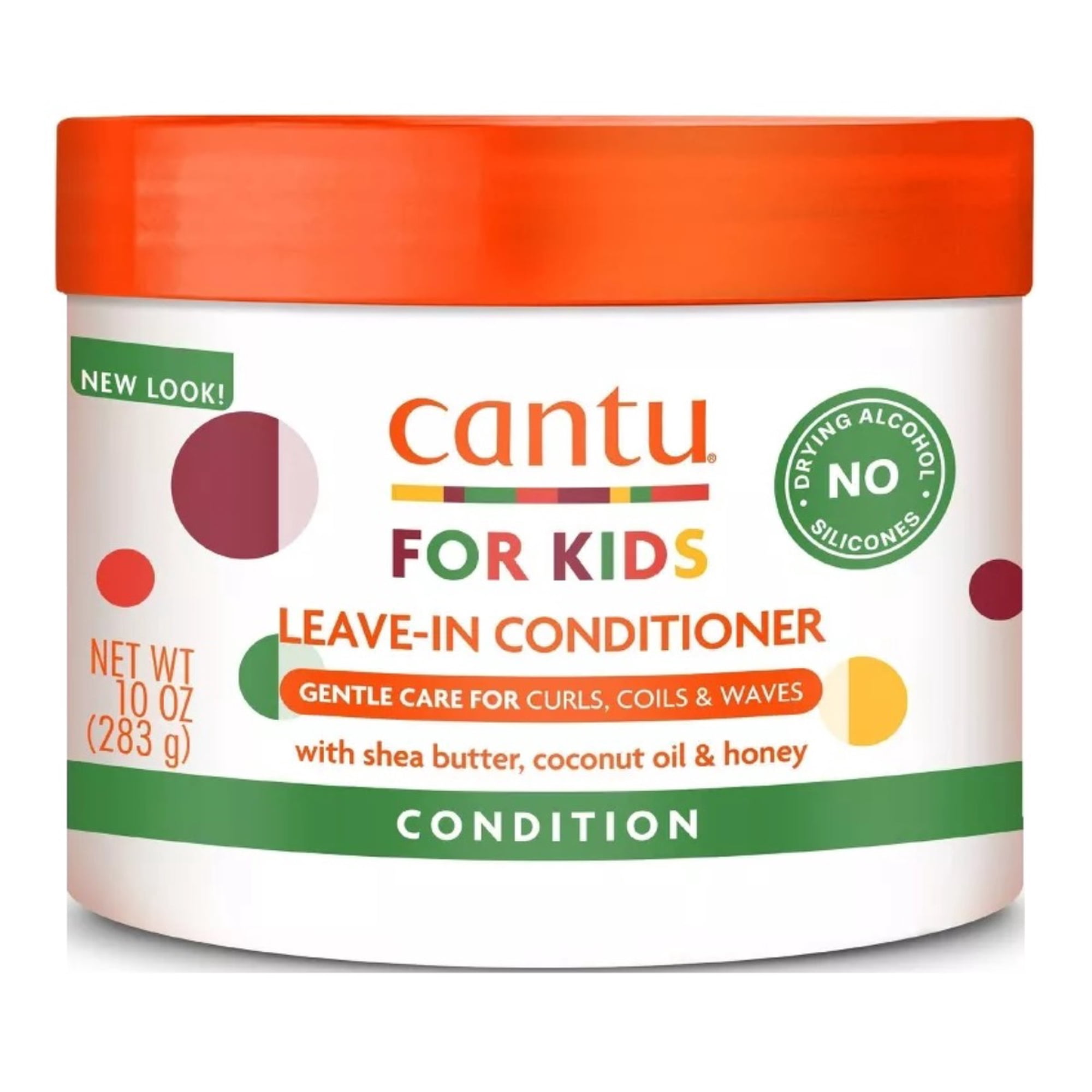 Cantu Care For Kids Leave-In Conditioner 10oz Jar (Pack of 3)