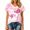 Z014_Wine, variant on Breast Cancer Shirts for Women Pink Ribbon Shirt Cancer Awareness T-Shirt Spread The Hope Shirt Casual Short Sleeve Vneck Tops