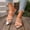 White, variant on Women's Flat Sandals Pointy Toe Thin Strap Open Toe Breathable Slides Summer Beach Vacation