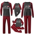 thumbnail image 2 of TGPMGRZ Christmas Family Pajamas Family Matching Sleepwear Xmas Long Sleeve Jammies Matching Holiday Pajamas, 2 of 4