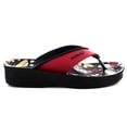 thumbnail image 4 of Aerosoft Women's Butterfly Casual Flip Flops for Summer Essentials, 4 of 7