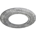 thumbnail image 3 of Ekena Millwork 10 5/8"OD x 5 3/4"ID x 1/2"P Claremont Ceiling Medallion (Fits Canopies up to 7"), Hand-Painted Ultra Pure White Crackle, 3 of 7