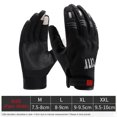 thumbnail image 4 of Guantes de invierno Pantalla táctil engrosada Puntas de los dedos Antideslizante Resistente al desgaste Cálido Deportes al aire libre, 4 of 8