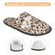thumbnail image 3 of Balery Dachshund Pantuflas de Casa de Felpa Silenciosas con Diseño Estampado, Zapatillas Cómodas Antideslizantes de Algodón para Interior-Large, 3 of 8