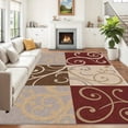 thumbnail image 4 of 5'x7' kitchen carpet large carpet for bedroom area rug modern area rug round non slip area rug, 4 of 10