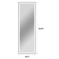 thumbnail image 7 of Kosmonia 58x16 Frameless Full Length Mirror, Dimmable 3 Color LED Light w/Memory Function, Distortion Free, HD Reflection & Anti Desilvering, Tempered Glass & Shatter Proof Film Doubling Safety, 7 of 7