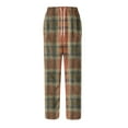 thumbnail image 5 of Cyglowse Mens Pajama Pants Flannel Buffalo Plaid Comfy Lounge Pants PJ Bottoms with Pocket Green 2XL, 5 of 6