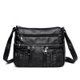thumbnail image 4 of Bolsa de hombro tipo bandolera de cuero suave Retro PU para mujer, multibolsillos sólidos Tmvgtek Para Estrenar, 4 of 7
