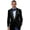 Black, variant on Men's Velvet Smoking Jackets One Button Christmas Party Wear Smoking Jackets Coat 