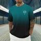 thumbnail image 1 of Tops para hombre, blusas y camisas de cuello redondo y manga corta para hombre, blusas casuales de moda para hombre, blusas deportivas de cuello redondo y manga corta, blusas de poliéster para hombre, 1 of 4