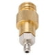 thumbnail image 4 of Adaptador de recarga de soda para máquina de fabricación de refrescos Conector de latón TR21‑4 Rosca macho para repuesto, 4 of 12