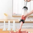 thumbnail image 6 of Sausage Stuffer - Homemade Manual Sausage Maker, Fast Meat Filling Machine, Food Grade Kitchen Sausage Stuffer Tool for Household Use (3 Stuffing Tubes), 6 of 10