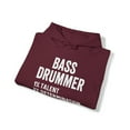 thumbnail image 4 of Bass Drum Hoodie, Gifts, Hooded Sweatshirt, 4 of 4