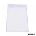 thumbnail image 2 of 100Pcs White Plastic Disposable Aprons for Cooking,Painting and More,Durable Thick Plastic Apron, 2 of 5