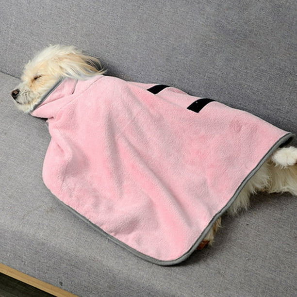 Pet Bathrobe Blanket Dog Towel Bathrobe Strong Dog Towel Bathrobe Pet Robe Highly Versatile