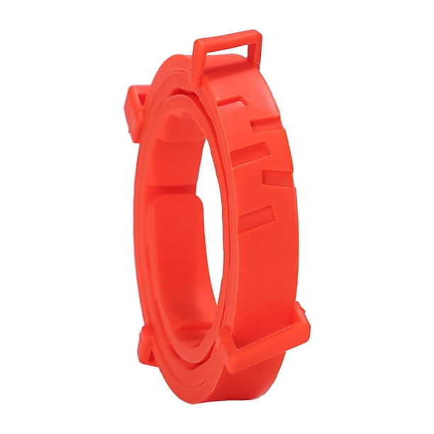 Collares antigarrapatas para perros pequeños, medianos y grandes. naranja 38cm