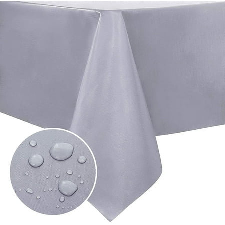 Eayy Transpa Vinyl Tablecloth Waterproof Pvc Plastic Table Cloth Oil Proof Spill Wipable Tablecloths For Rectangle Tables 60 X Clear Canada Eayy Transpa Vinyl Tablecloth, Party Table Cloth Asda