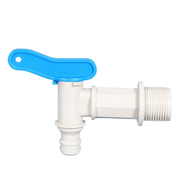 Dsscvnef Gallon Tank Fittings Hose Faucet Tank Fittings Connector Leakproof Accessories Fine Thread Replacement Parts for Gallon Tote Barrel Kitchen Faucets Parts Faucets for Kitchen Standard