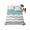 Gray Turquoise White, variant on Twin Flat Sheet 66"x96", Grey Chevron Soft Lightweight Bedding Flat Sheets Only, Geometric Turquoise Print Wavy Striped White Brushed Microfiber Top Bed Sheet, Breathable StainResistant Bedsheets