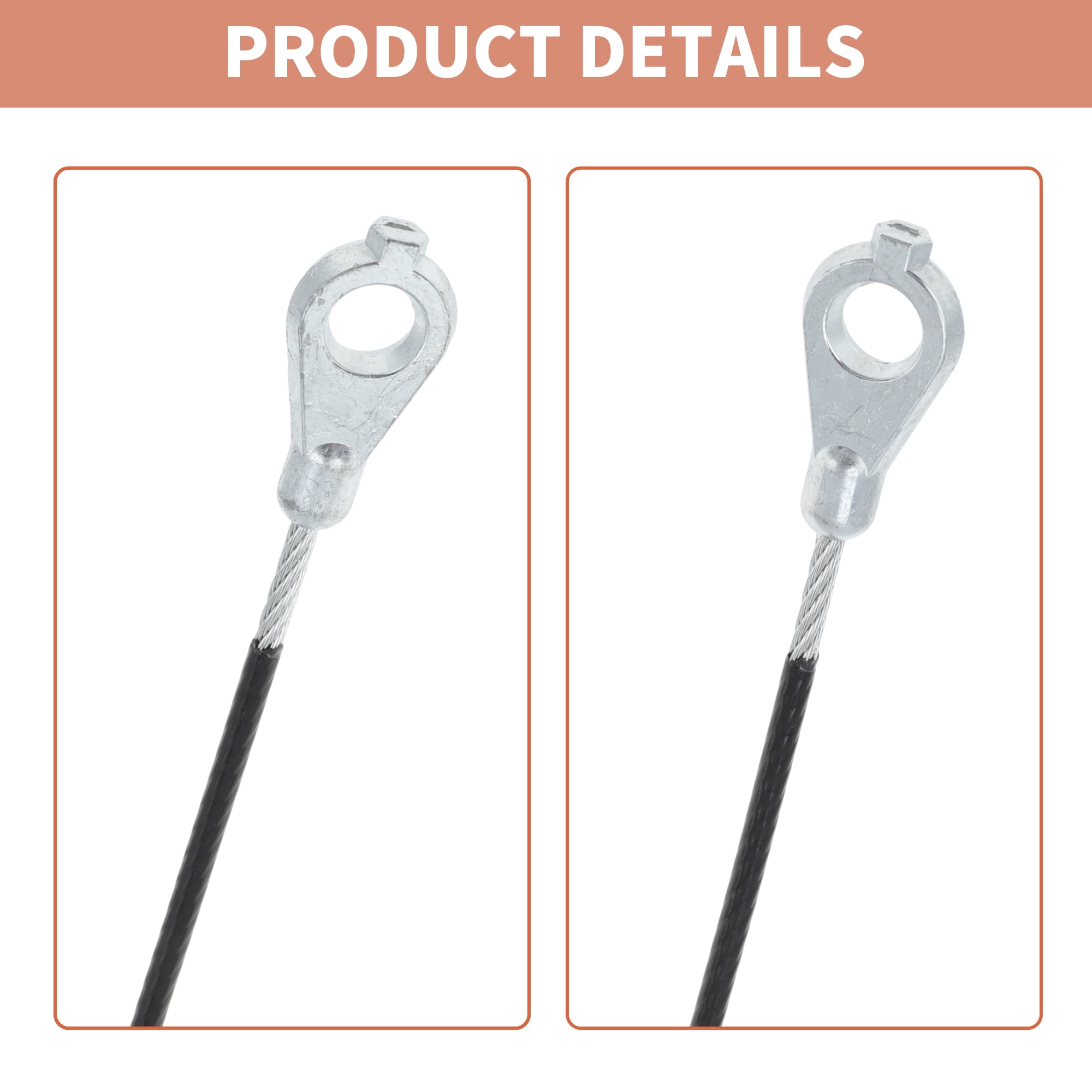 Unique Bargains Tailgate Support Cables for Jeep CJ Series CJ7 1976-1986 Scrambler