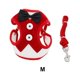 thumbnail image 4 of Conjunto de correa y arnés para cachorros Billuyoard traje transpirable pequeño y mediano a prueba de Escape Rojo/M, 4 of 6
