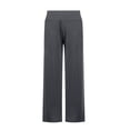 thumbnail image 4 of Outfmvch linen pants women High Waisted Wide Leg Gauze Pants Women Drawstring Elastic Waist Gauchos for Women Paper Bag Pants Women Beach Pants for Women Flowy Pants Gaucho Pants Gray L, 4 of 8