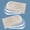 Beige Flocked Surface, variant on O/X Leg Alignment Gel Heel Inserts,3-Layer, Hidden Adjustable Half Pad, Self-Stick Soft Cushion Shock Absorbing, 1 Pairs, S/L