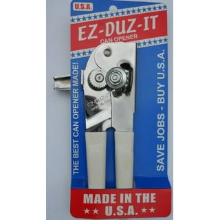 EZ-DUZ-IT 3028 Deluxe Can Opener with Grips, Black 