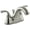 Brushed Nickel, variant on Kohler K-10270-4 Forte Centerset Bathroom Sink Faucet - Chrome