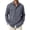 a01Navy, variant on LODIENY Striped Long Sleeve Dress Shirt for Men Button Down Collared Baggy Stylish Work Blouses with Pockets Light Blue XXL