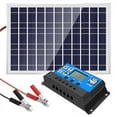 thumbnail image 1 of Cargador de BateríA del Panel Solar 30W 12V + Controlador 40A para RV Coche Casa Camping, 1 of 5