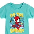 thumbnail image 3 of Marvel Spider-Man And His Amazing Friends - Do The Spidey - Toddler and Youth Girls Fitted Short Sleeve Tee, 3 of 5