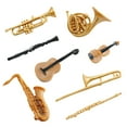 thumbnail image 5 of RKSTN Ensemble de 8 Pcs d'Instruments de Musique Simulés, 5 of 5